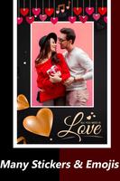 برنامه‌نما Love Photo Frame: Photo Editor عکس از صفحه