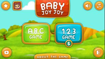 Baby Joy Joy ABC game for Kids Affiche