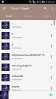 Smart Audio Player capture d'écran 1