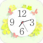 Spring Clock 3D Live Wallpaper icône
