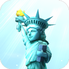 Statue of Liberty 3D icon