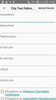 CityTaxi Debrecen screenshot 1