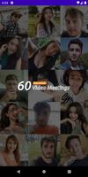 60 Second Video Meetings Affiche