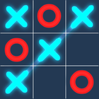 Neon Tic Tac Toe - لعبة اكس او icon