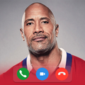 Dwayne Rock Johnson Video Call