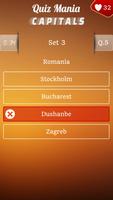 Quiz Mania : Capitals تصوير الشاشة 3