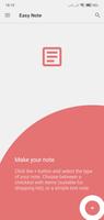 Easy Note تصوير الشاشة 1