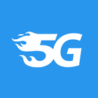 مفتاح 5G - قوة 5G فقط أيقونة