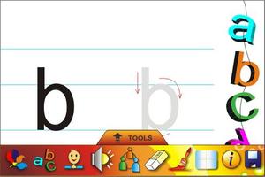 Kids Trace abc Small Letters syot layar 1