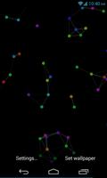 Molecules Live Wallpaper imagem de tela 3
