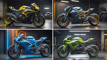 Motorradrennen Spielen Screenshot 1