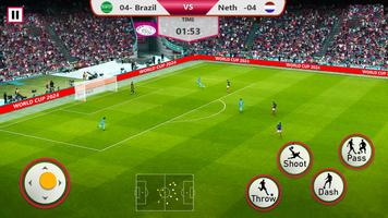 Football 2024 Match Soccer تصوير الشاشة 1