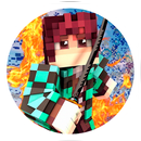 Demon Slayer map for Minecraft APK