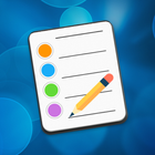 Color notepad - notes - MoNote أيقونة