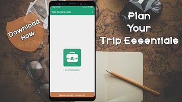 Simple Travel Packing List App screenshot 1