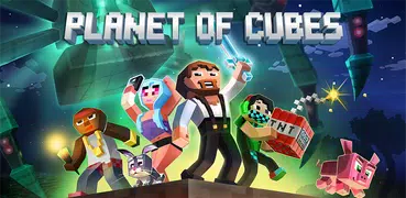 Planet of Cubes Блок Крафт