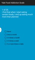 Yale Food Addiction Scale screenshot 3