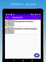 SIPENGUIN: Sistem monitoring pengurusan pensiun. capture d'écran 1