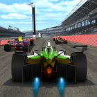 Fórmula carro competindo 3d jogos livre ícone