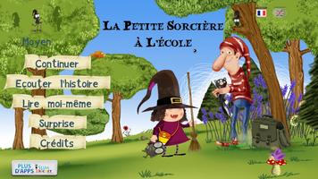 La petite sorcière à l'école Affiche