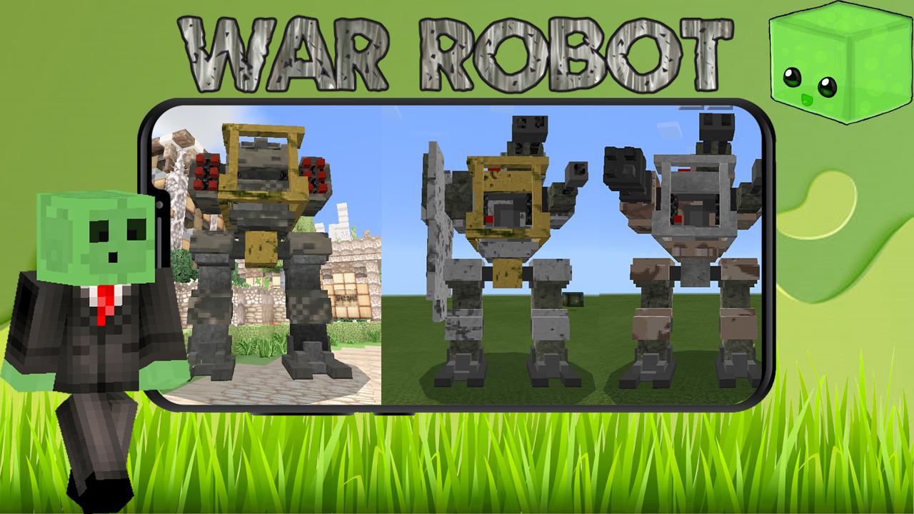 Mod War Robots for MCPE APK voor Android