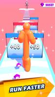 Высокий человек, беги 3D постер