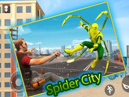 Spider City Ultimate Hero Man Affiche