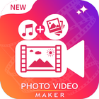 Fotoğraf video yapımcısı: Movie Maker ve Editor simgesi