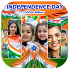 15 August Video Maker ícone