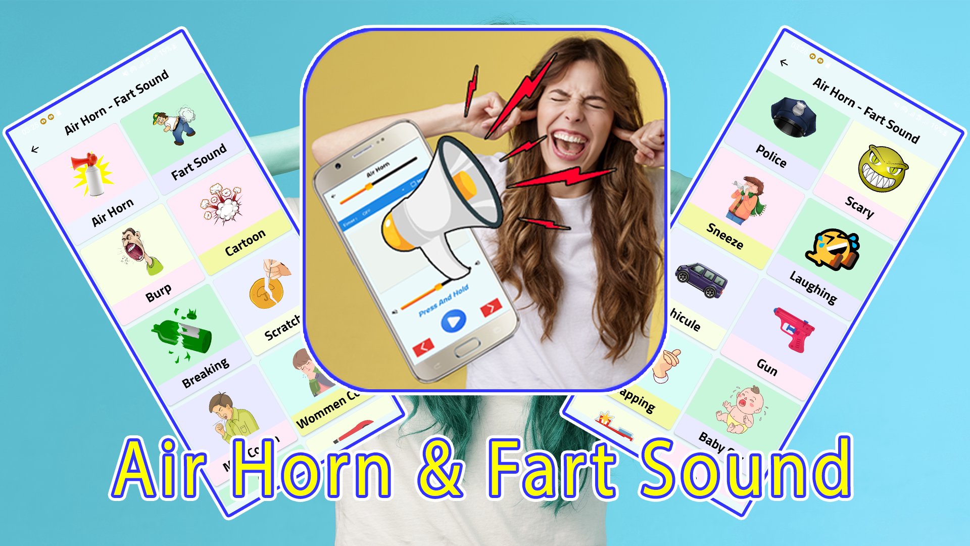 Air Horn & Fart, Siren Sounds APK for Android Download