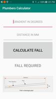 Plumbers Pipe Fall Calculator plakat