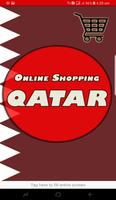Online Shopping in Qatar Affiche