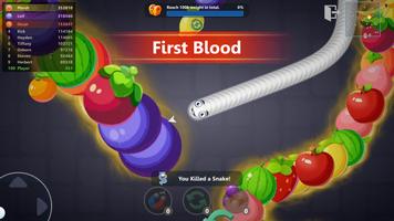 Snake War™ Hungry Worm.io Game تصوير الشاشة 1