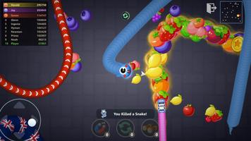 Snake War™ Hungry Worm.io Game تصوير الشاشة 2