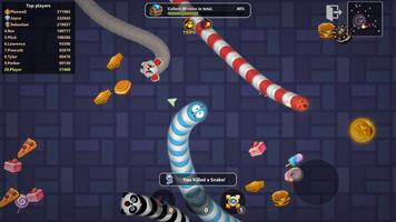 Snake vs Slither: Worm io Game capture d'écran 3