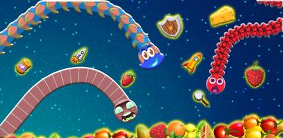 Slither Zone.io - Hungry Worm Affiche