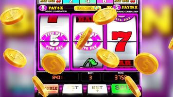 Five Pay Slots: Spin & Win الملصق