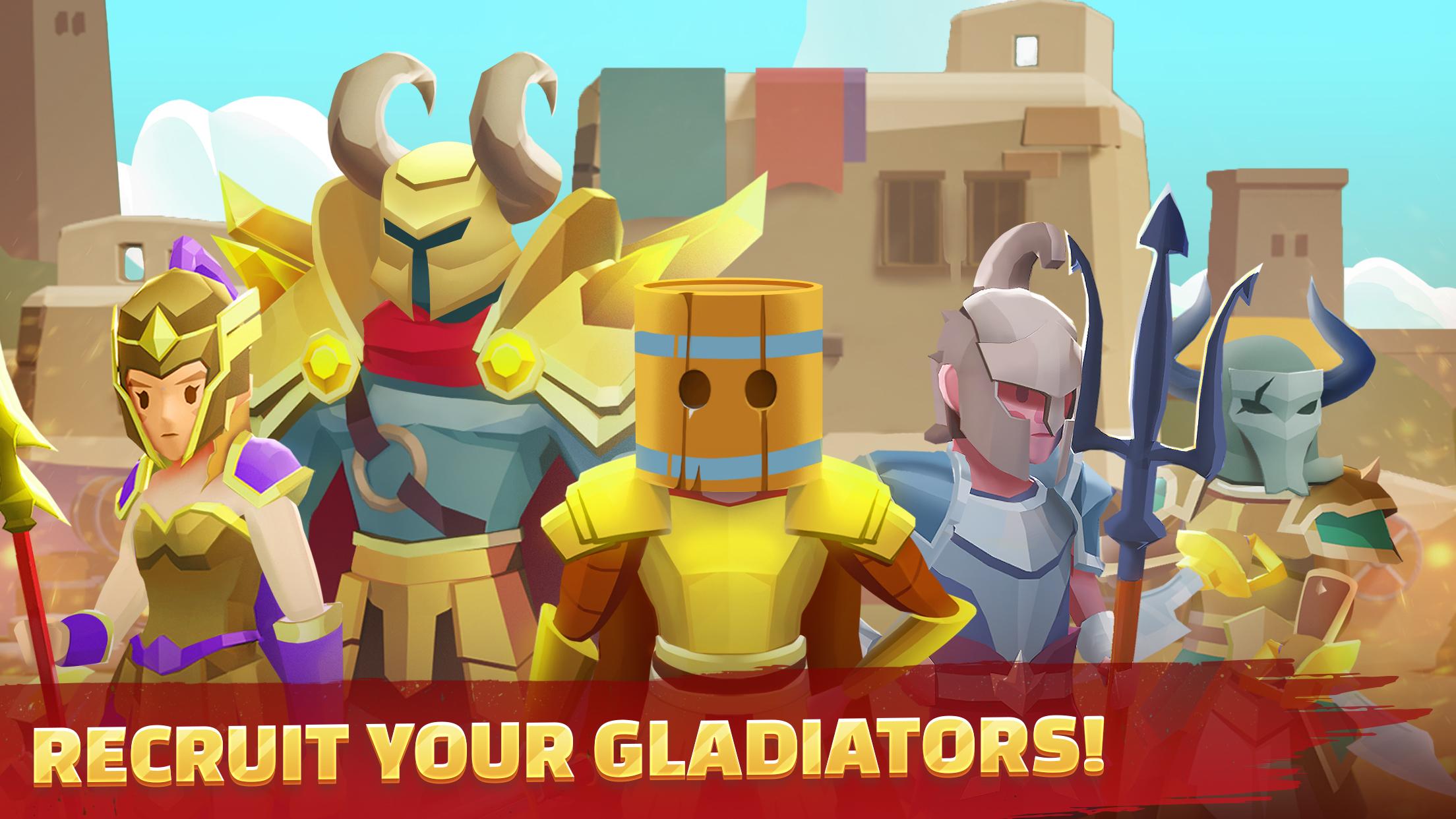 Gladiator arena idle