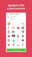 Stickers animados de amor para Whatsapp 2021 Ekran Görüntüsü 1