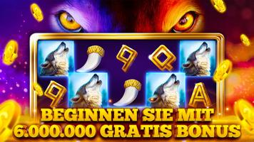 Spielautomaten Wolf Magic 777 Plakat