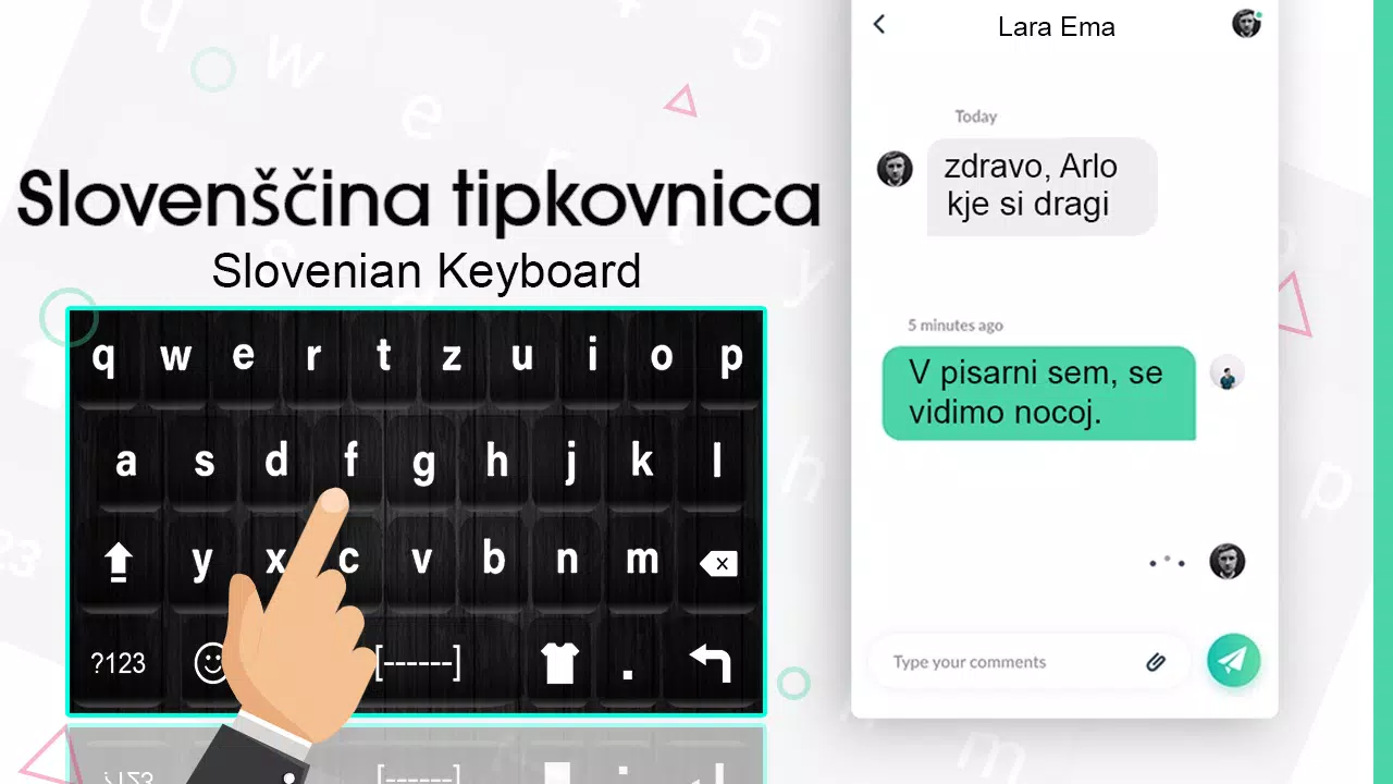 Slowenische Tastatur - Slowenische Spracheingabe APK für Android  herunterladen