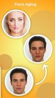 Face The Aging: Old me aging face - face scanner Affiche