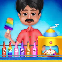 Скачать Indian Ice Gola Maker - Rainbow Ice Slush Maker APK