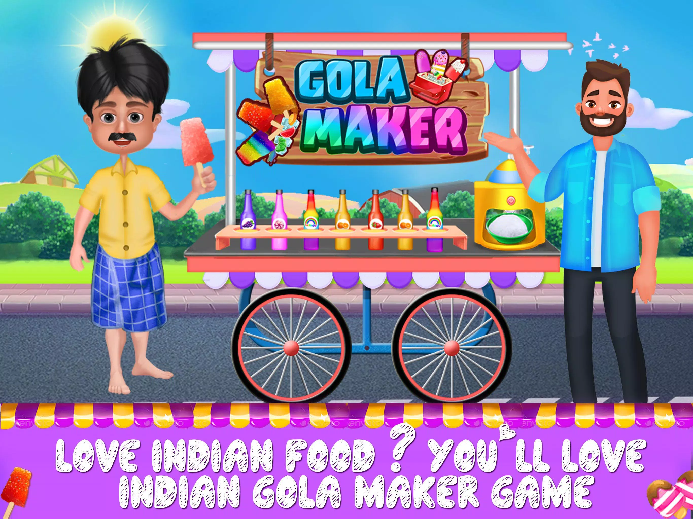 Indian Ice Gola Maker - Rainbow Ice Slush Maker APK pour Android Télécharger Indian Ice Gola Maker - Rainbow Ice Slush Maker APK pour Android Télécharger