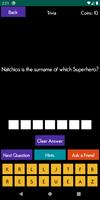 Superhero Quiz Poster