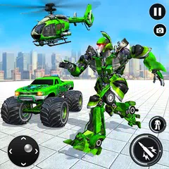 US Army Monster Truck Robot Transformation APK download