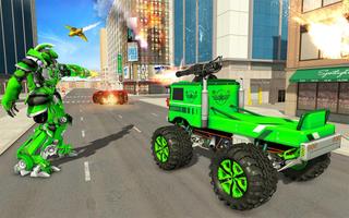 US Army Monster Truck Robot Transformation imagem de tela 3