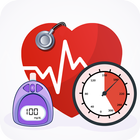 Blood Sugar & Pressure Tracker icône
