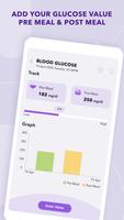 Blood Sugar & Pressure Tracker capture d'écran 2