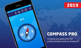 Digital Smart Compass 360 Pro Affiche